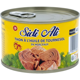 Thon à l'Huile de Tournesol en Morceaux