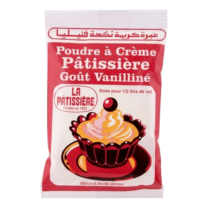 Poudre à Crème Pâtissière Goût vanilliné