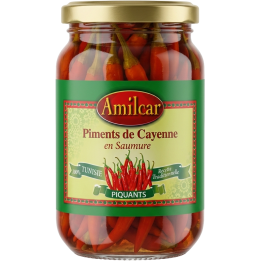 Piments de Cayenne en Saumure فلفل برّ العبيد