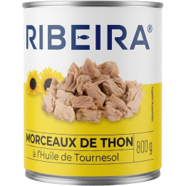 Ribeira Morceaux de Thon à l'Huile de Tournesol