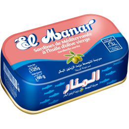 Sardines de Méditerranée à l’Huile d’Olive Vierge