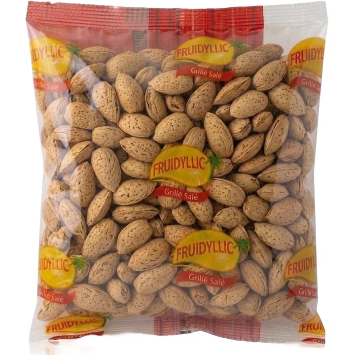 Amandes en Coques Grillées Salées