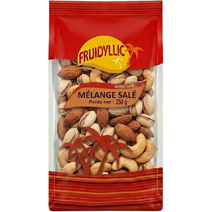 Mélange de Fruits Secs Salés