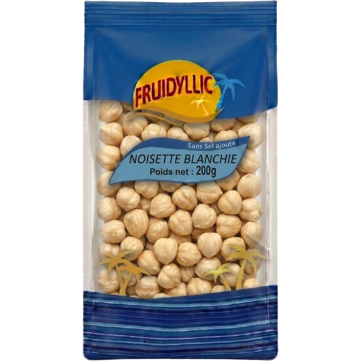 Noisettes Blanchies Grillées Sans Sel